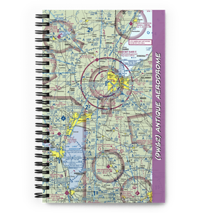 Antique Aerodrome (9WS2) VFR Sectional Notebook