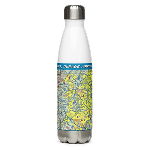 Dupage Airport (DPA) VFR Sectional Water Bottle