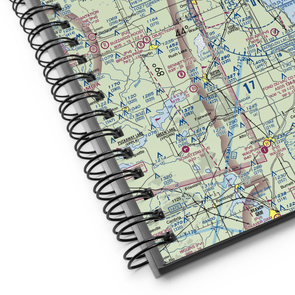 Courtney Plummer Airport (9WN1) VFR Sectional Notebook 