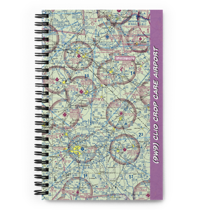 Clio Crop Care Airport (9W9) VFR Sectional Notebook