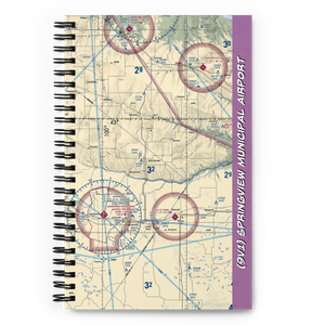 Springview Municipal Airport (9V1) VFR Sectional Notebook