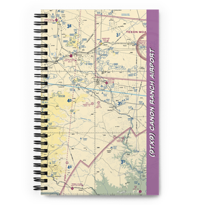 Canon Ranch Airport (9TX9) VFR Sectional Notebook