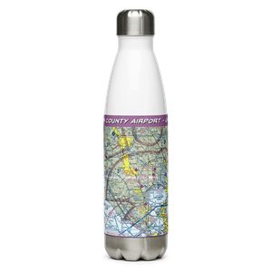 Marin County Airport - Gnoss Field (DVO) VFR Sectional Water Bottle