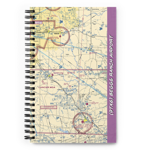 Beggs Ranch Airport (9TX6) VFR Sectional Notebook