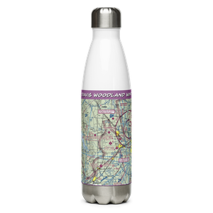 Yolo County Davis Woodland Winters Airport (DWA) VFR Sectional Water Bottle