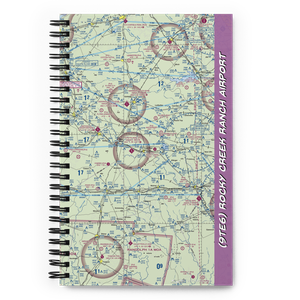 Rocky Creek Ranch Airport (9TE6) VFR Sectional Notebook