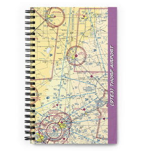 Thorp Airport (9TE3) VFR Sectional Notebook