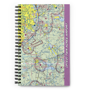 Twin Acres Airport (9TE0) VFR Sectional Notebook