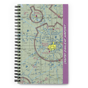 Oakleaf Airport (9SD8) VFR Sectional Notebook