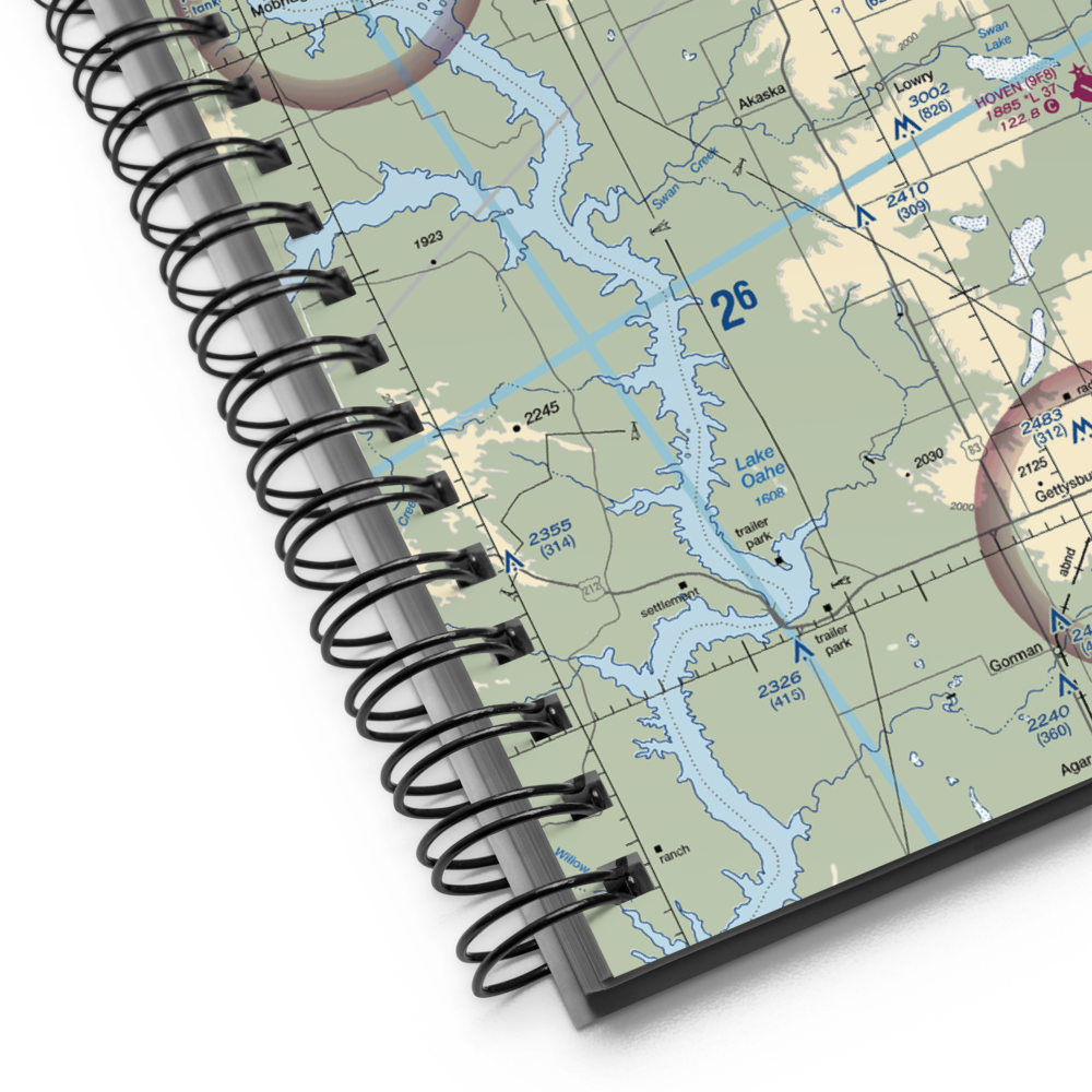 Beaman Airport (9SD7) VFR Sectional Notebook 