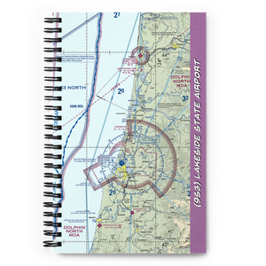 Lakeside State Airport (9S3) VFR Sectional Notebook