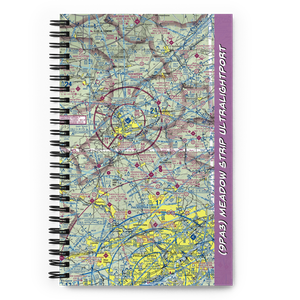 Meadow Strip Ultralightport (9PA3) VFR Sectional Notebook