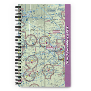 Cimarron Strip (9OK7) VFR Sectional Notebook