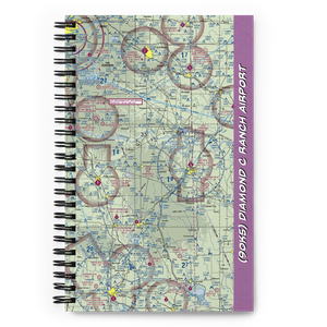 Diamond C Ranch Airport (9OK5) VFR Sectional Notebook