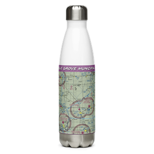 Eagle Grove Municipal Airport (EAG) VFR Sectional Water Bottle