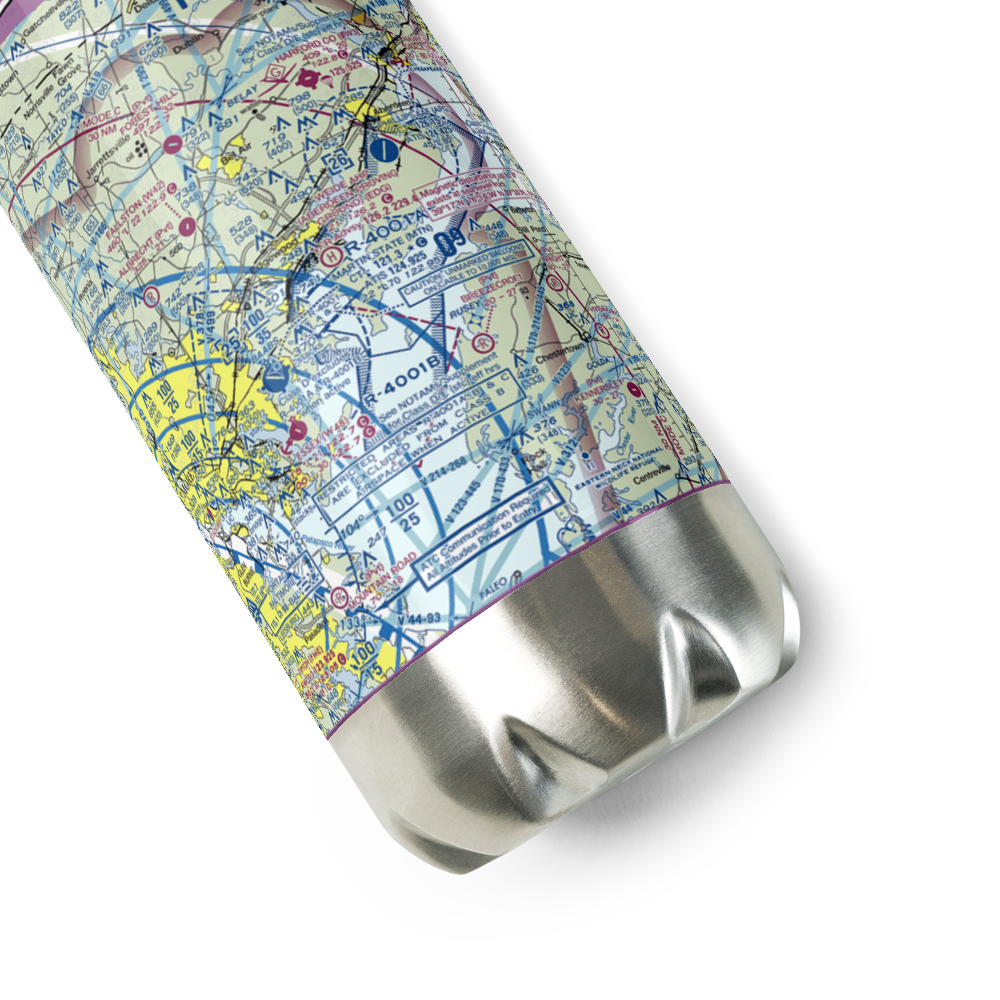 Weide Ahp (Aberdeen Proving Ground) Heliport (EDG) VFR Sectional Water Bottle 