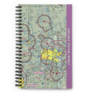 Bates Airpark (9NE6) VFR Sectional Notebook
