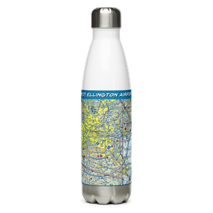 Ellington Airport (EFD) VFR Sectional Water Bottle