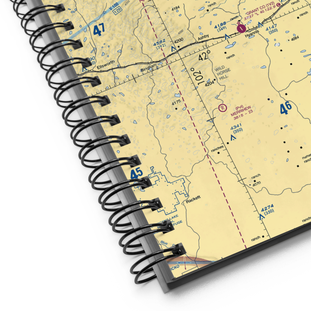 Davis Ranch Airport (9NE3) VFR Sectional Notebook 