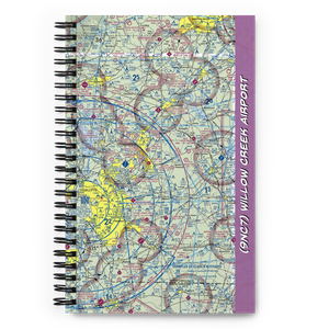 Willow Creek Airport (9NC7) VFR Sectional Notebook