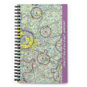 Raleigh East Airport (9NC0) VFR Sectional Notebook