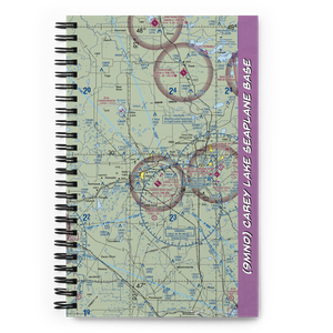 Carey Lake Seaplane Base (9MN0) VFR Sectional Notebook