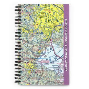 Newport Woods Airport (9MI2) VFR Sectional Notebook