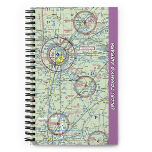 Tommy's Airpark (9LL5) VFR Sectional Notebook