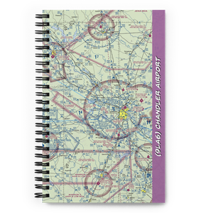 Chandler Airport (9LA6) VFR Sectional Notebook