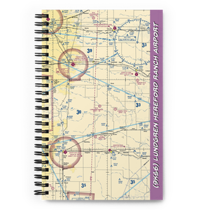 Lundgren Hereford Ranch Airport (9KS6) VFR Sectional Notebook