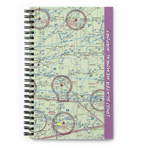 Slater Memorial Airport (9K5) VFR Sectional Notebook