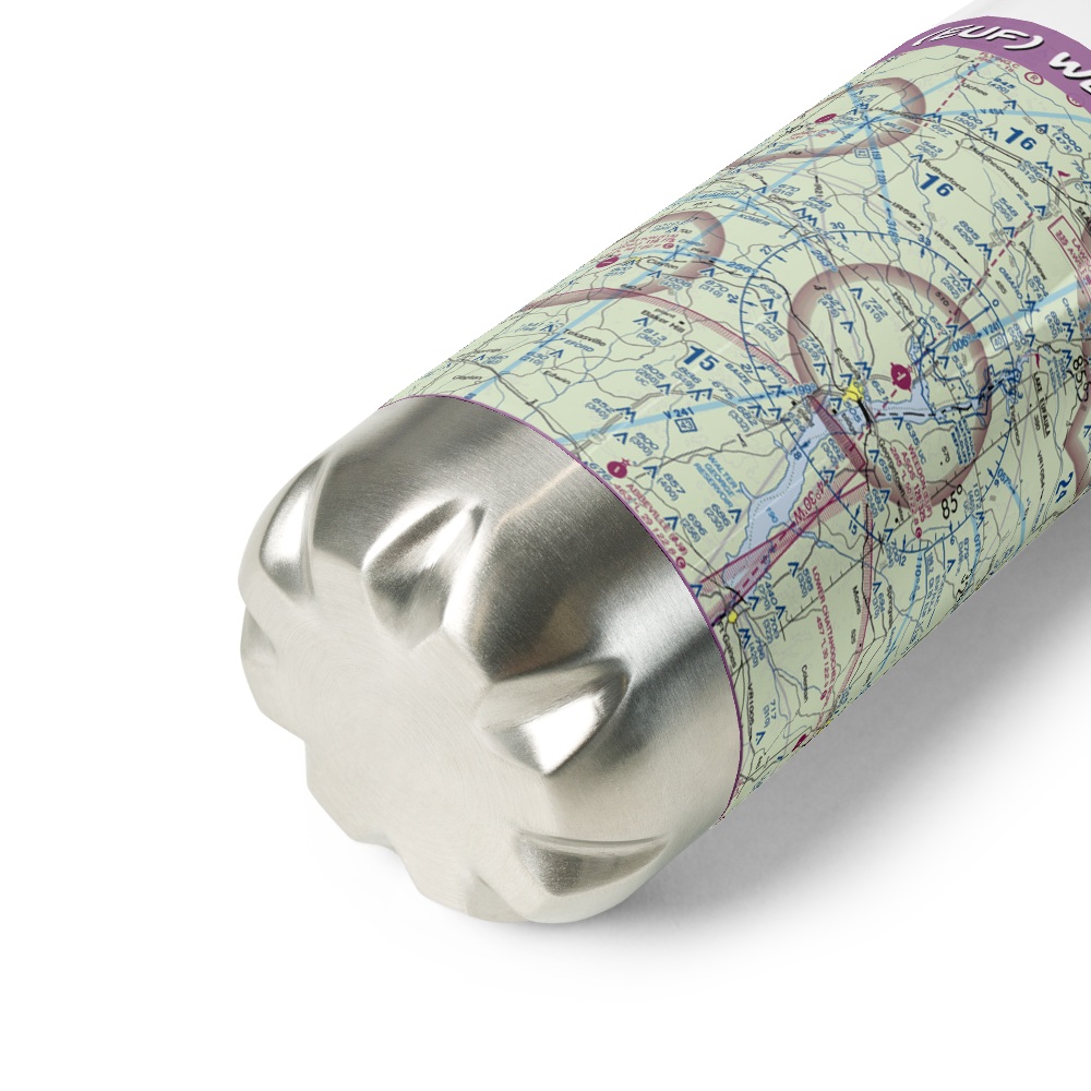 Weedon Field (EUF) VFR Sectional Water Bottle 