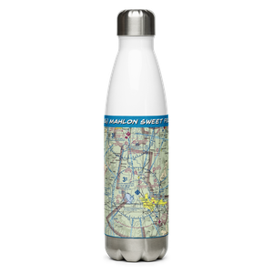 Mahlon Sweet Field (EUG) VFR Sectional Water Bottle