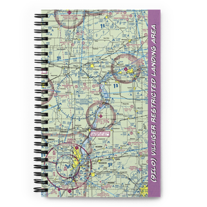 Villiger Restricted Landing Area (9IL0) VFR Sectional Notebook