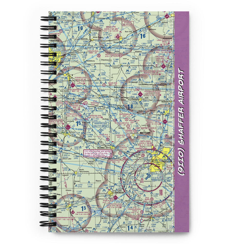 Shaffer Airport (9II0) VFR Sectional Notebook 