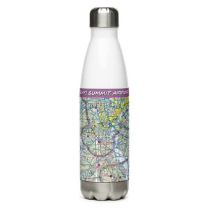 Summit Airport (EVY) VFR Sectional Water Bottle