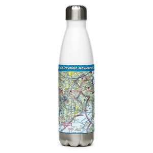 New Bedford Regional Airport (EWB) VFR Sectional Water Bottle