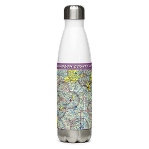 Davidson County Airport (EXX) VFR Sectional Water Bottle