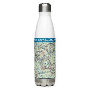 Heart of Georgia Regional Airport (EZM) VFR Sectional Water Bottle