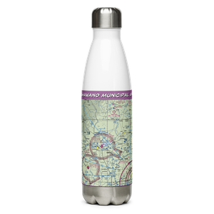 Shawano Municipal Airport (EZS) VFR Sectional Water Bottle