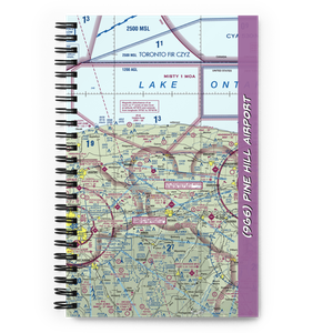 Pine Hill Airport (9G6) VFR Sectional Notebook