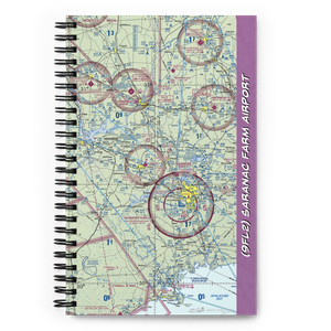 Saranac Farm Airport (9FL2) VFR Sectional Notebook
