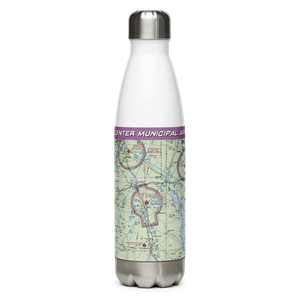 Center Municipal Airport (F17) VFR Sectional Water Bottle