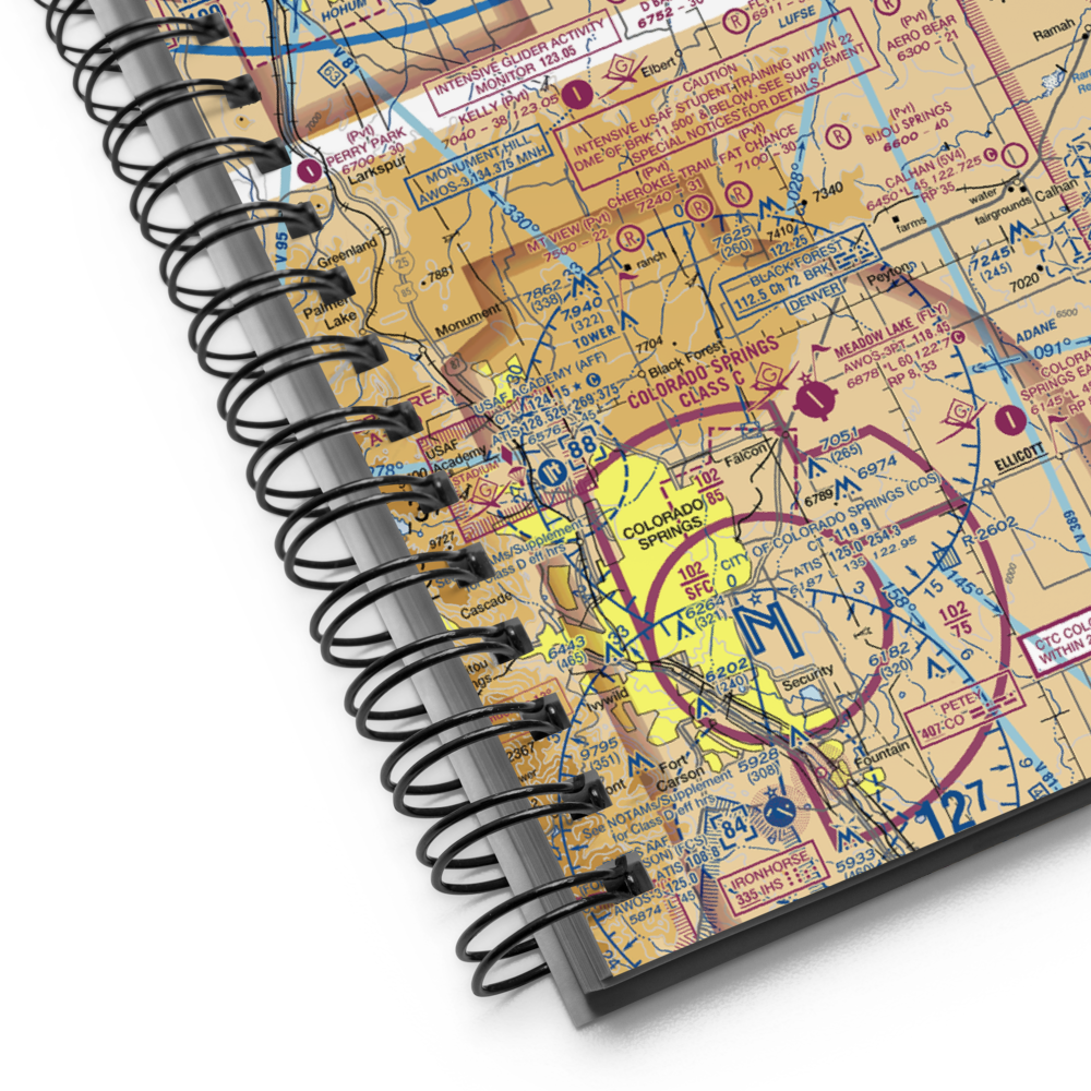 Herrick Airport (9CO8) VFR Sectional Notebook 