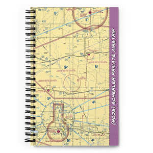 Scherler Private Airstrip (9CO5) VFR Sectional Notebook