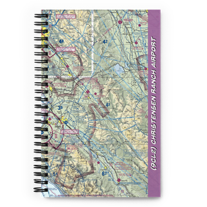 Christensen Ranch Airport (9CL2) VFR Sectional Notebook