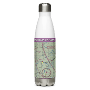 Harrison Field of Knox City Airport (F75) VFR Sectional Water Bottle