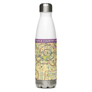 Town & Country Airpark (F82) VFR Sectional Water Bottle