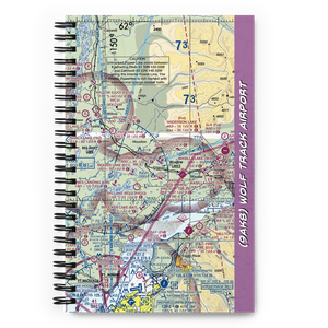 Wolf Track Airport (9AK8) VFR Sectional Notebook