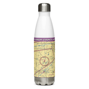 Yoakum County Airport (F98) VFR Sectional Water Bottle